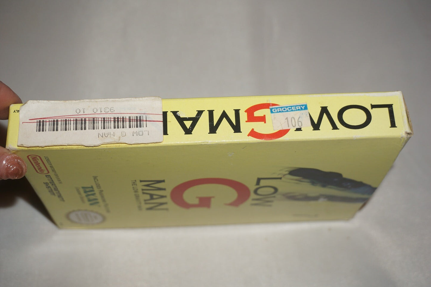 Low G Man (Nintendo NES) Complete in Box CIB