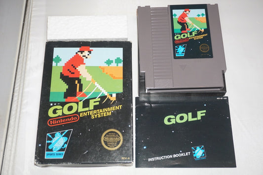 Golf CIRCLE (Nintendo NES) Complete in Box CIB #2