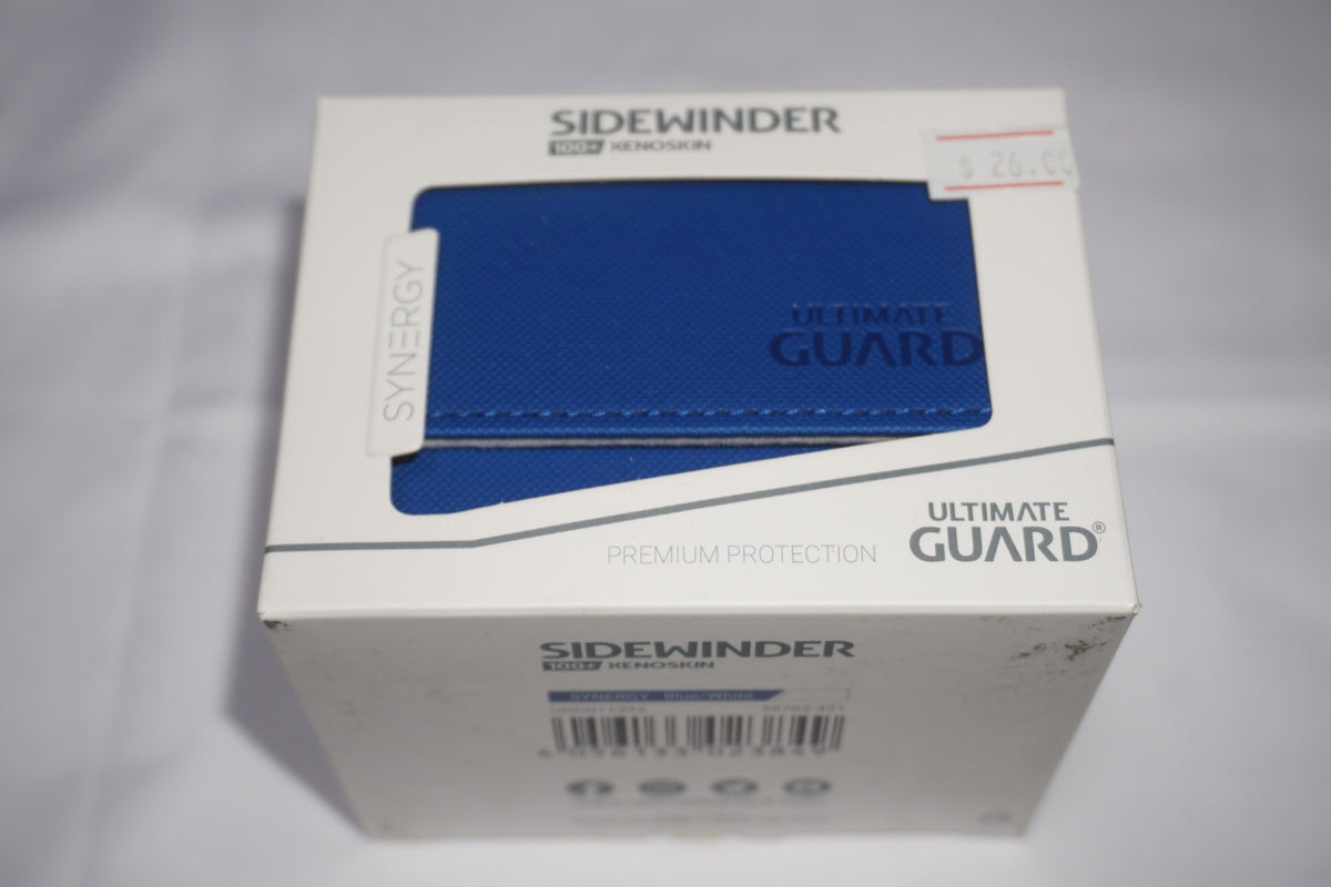 Sidewinder 100+ Xenoskin Synergy Blue/White Deck Box NEW