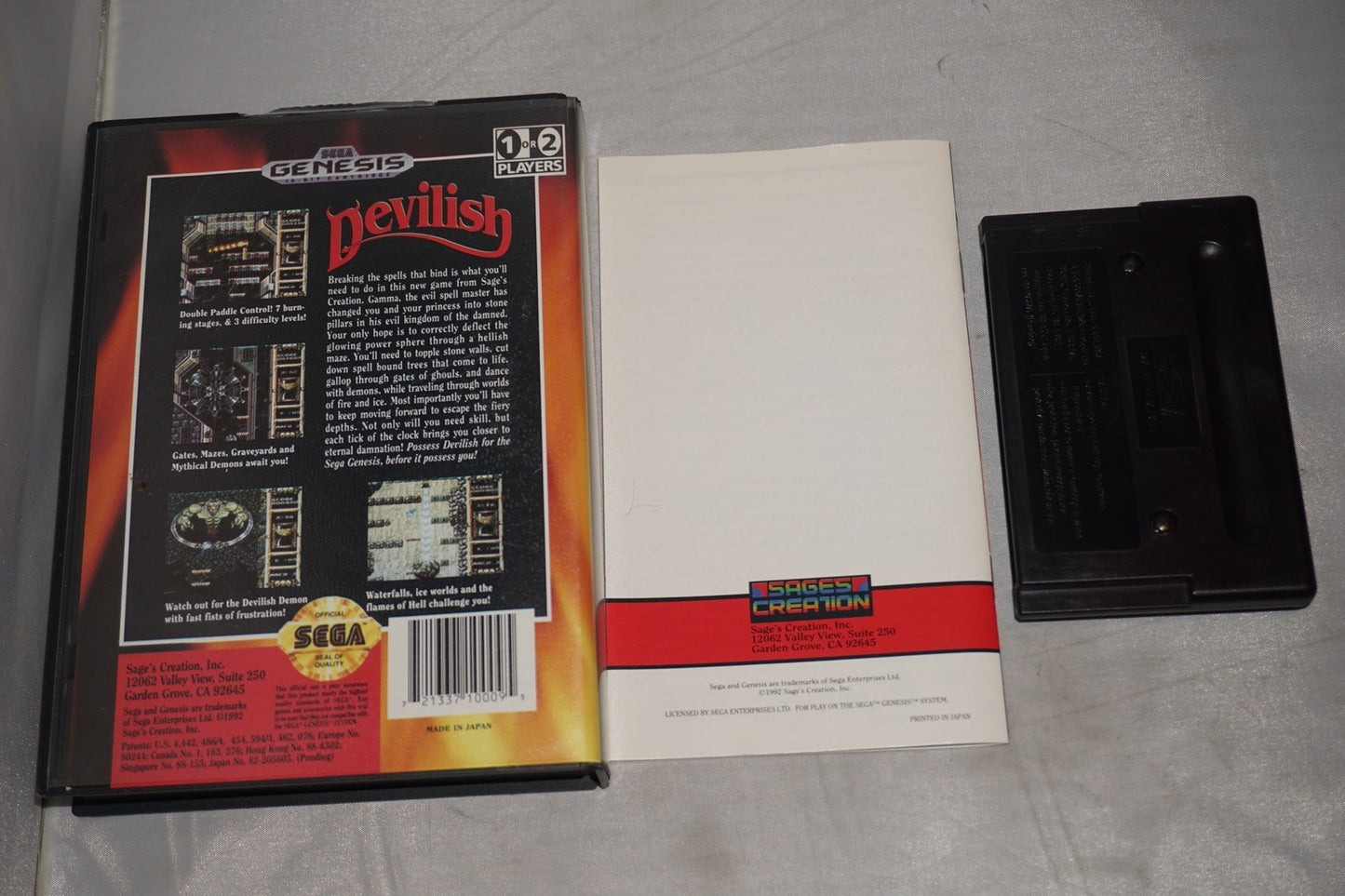 Devilish (Sega Genesis) Complete
