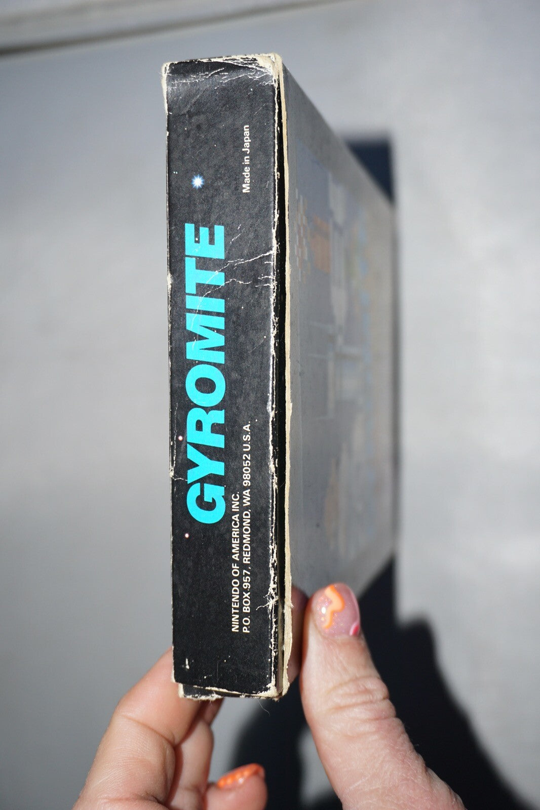 Gyromite Hangtab No Code (Nintendo NES) Complete in Box CIB #2