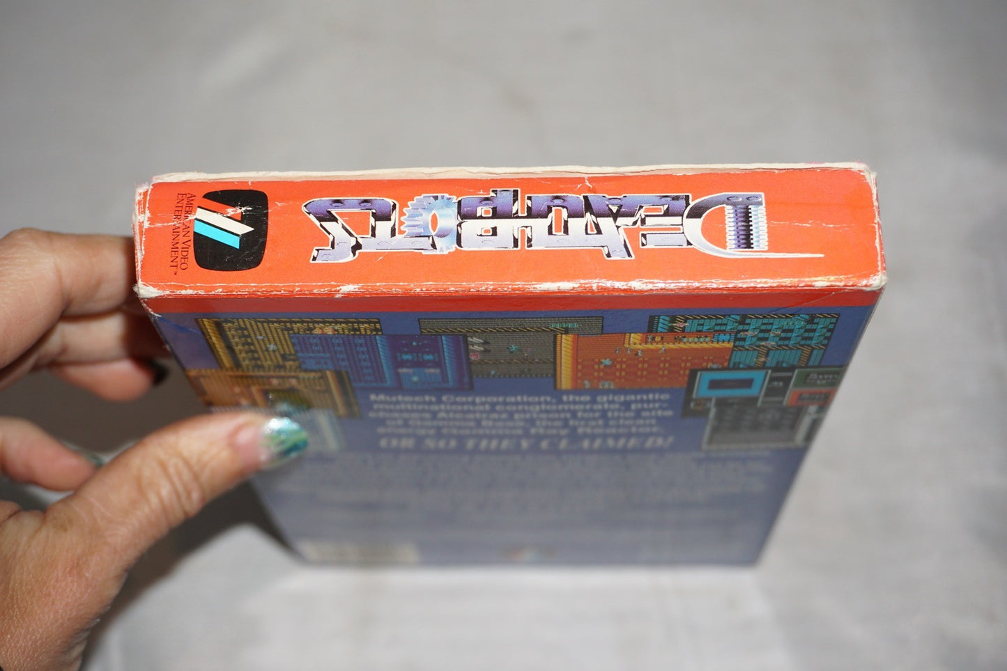 Deathbots (Nintendo NES) Complete in Box CIB