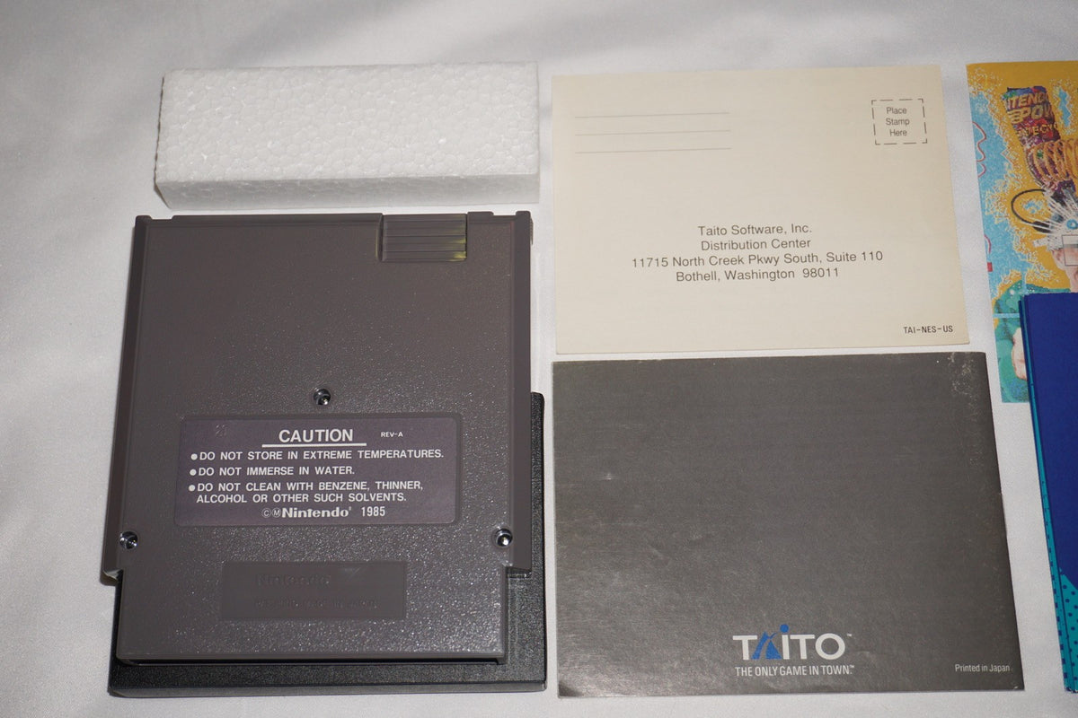 Puzznic (Nintendo NES) Complete in Box w/ Reg CIB