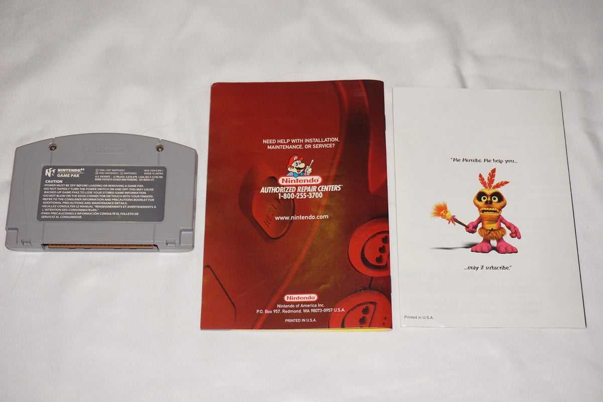 Banjo Kazooie (Nintendo 64 N64) Complete in Box CIB