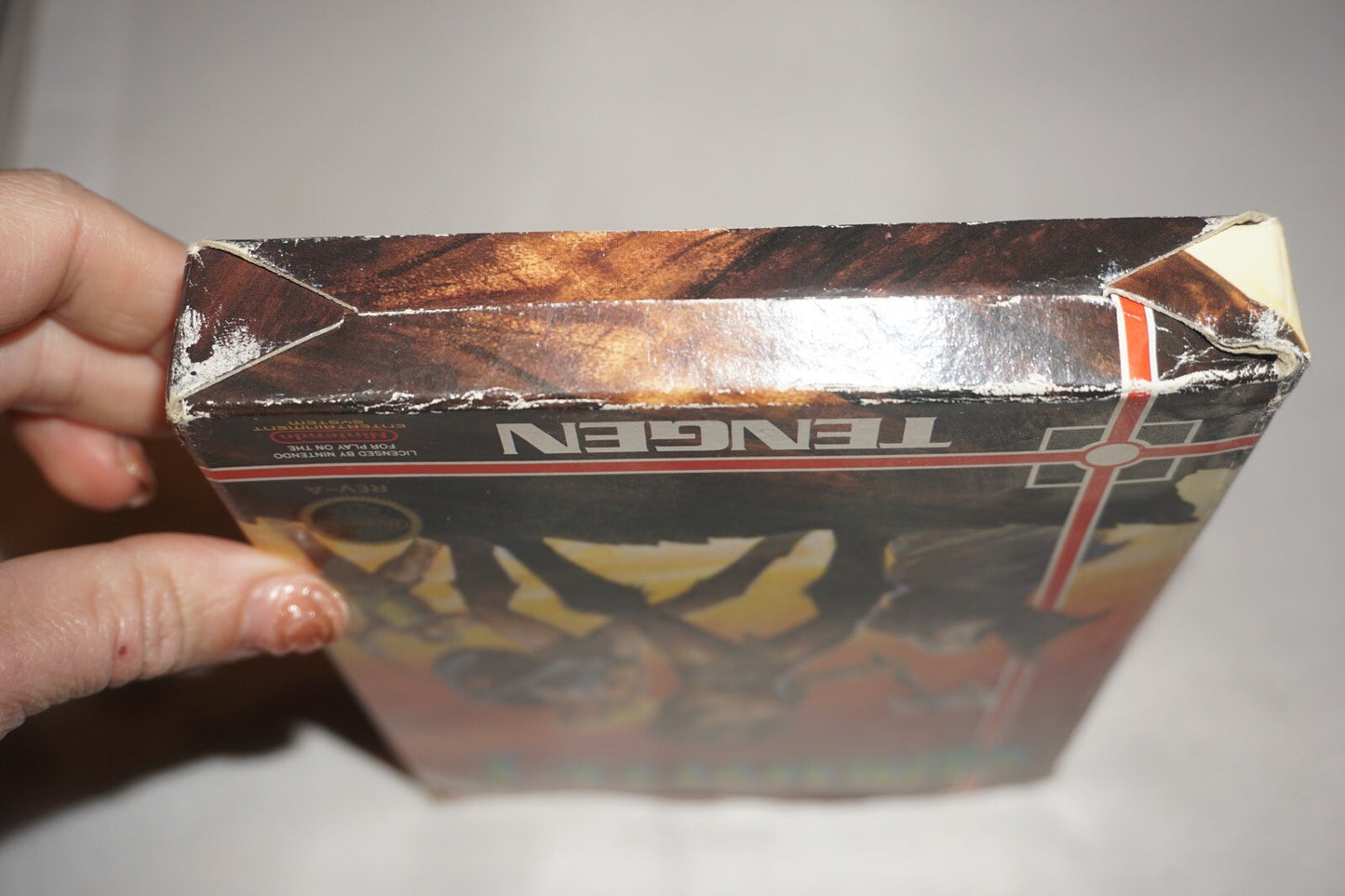 Gauntlet Grey (Nintendo NES) Complete in Box CIB #2