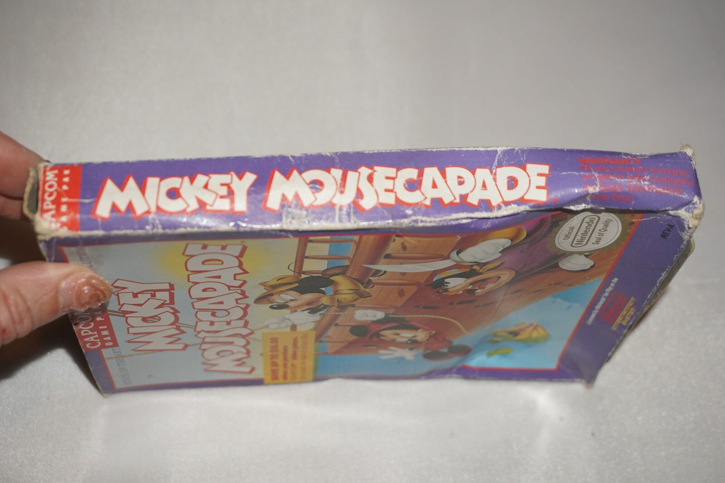 Mickey Mousecapade Oval (Nintendo NES) Complete in Box CIB #2