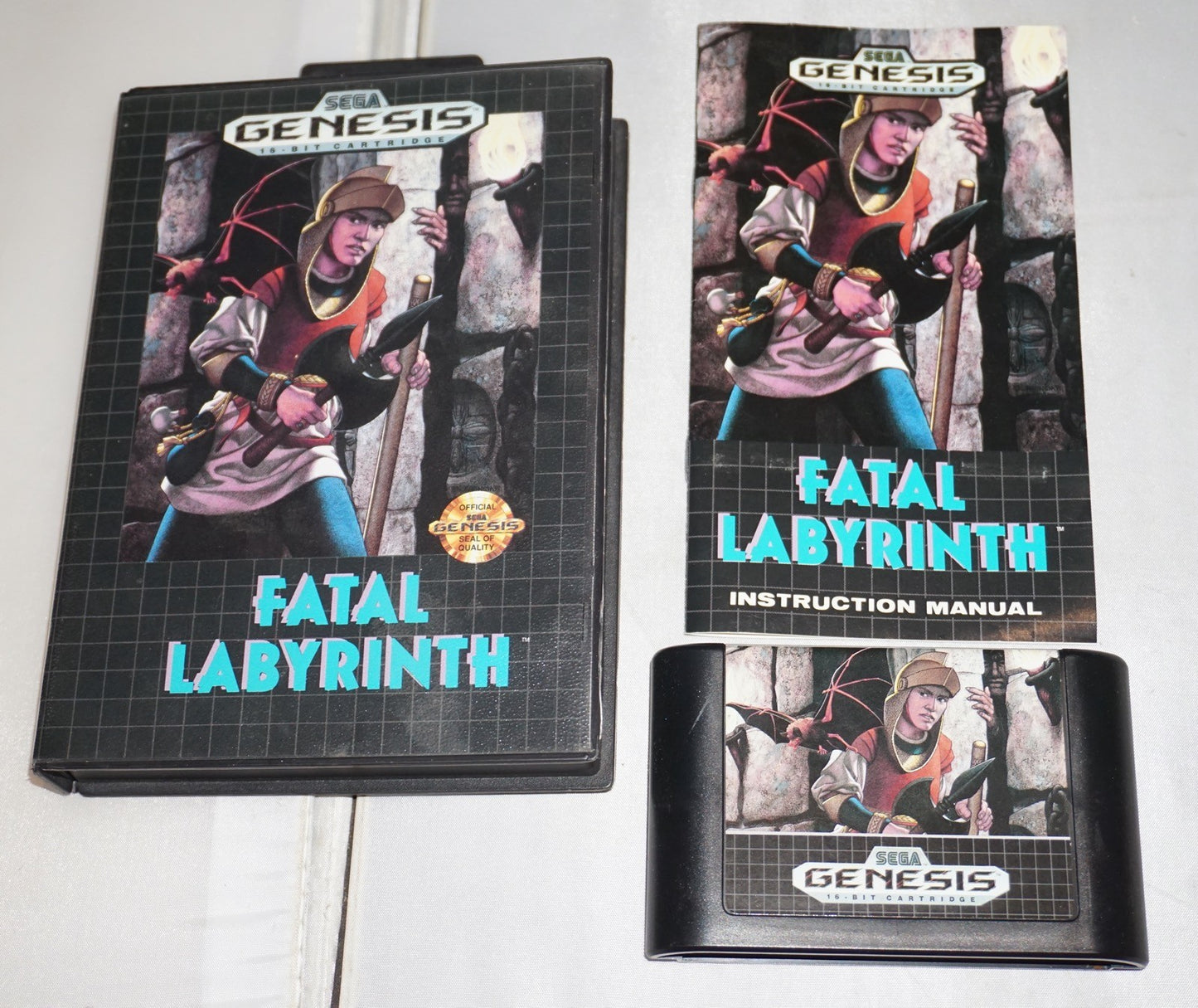 Fatal Labyrinth (Sega Genesis) Complete