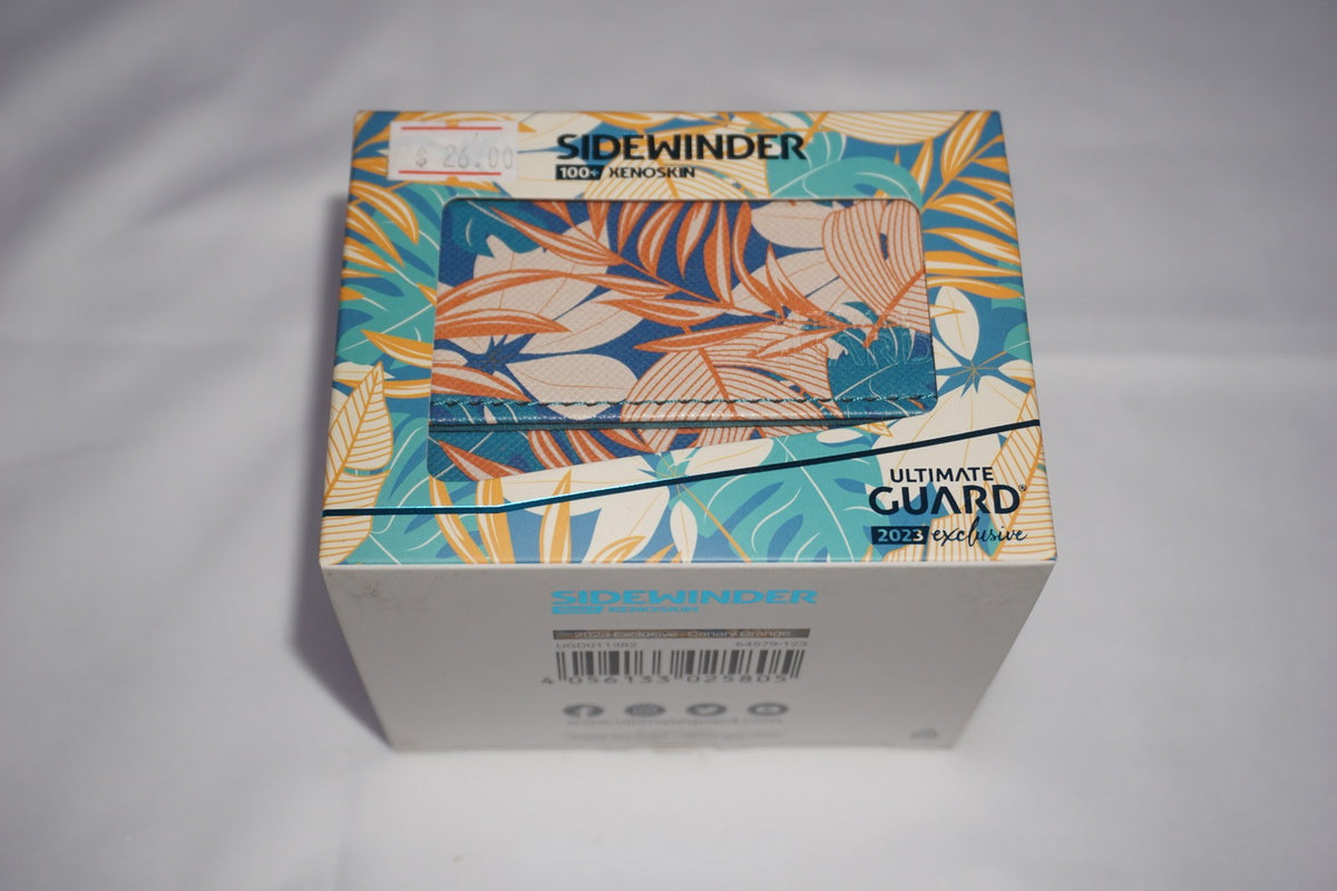 Sidewinder 100+ Xenoskin 2023 Exclusive Canary Orange Deck Box NEW