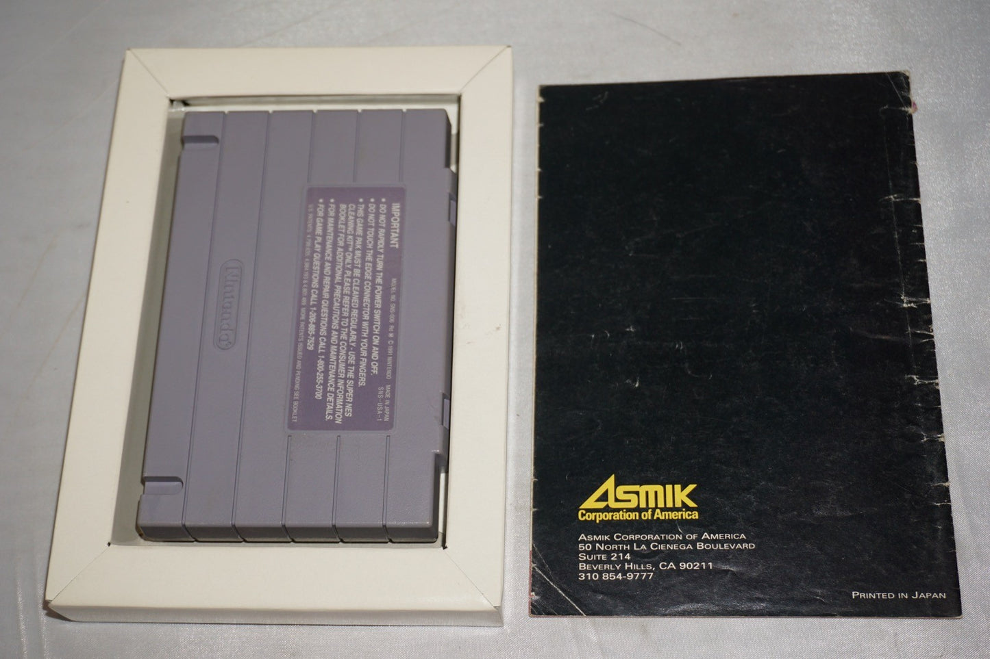 Xardion (Super Nintendo SNES) Complete in Box CIB