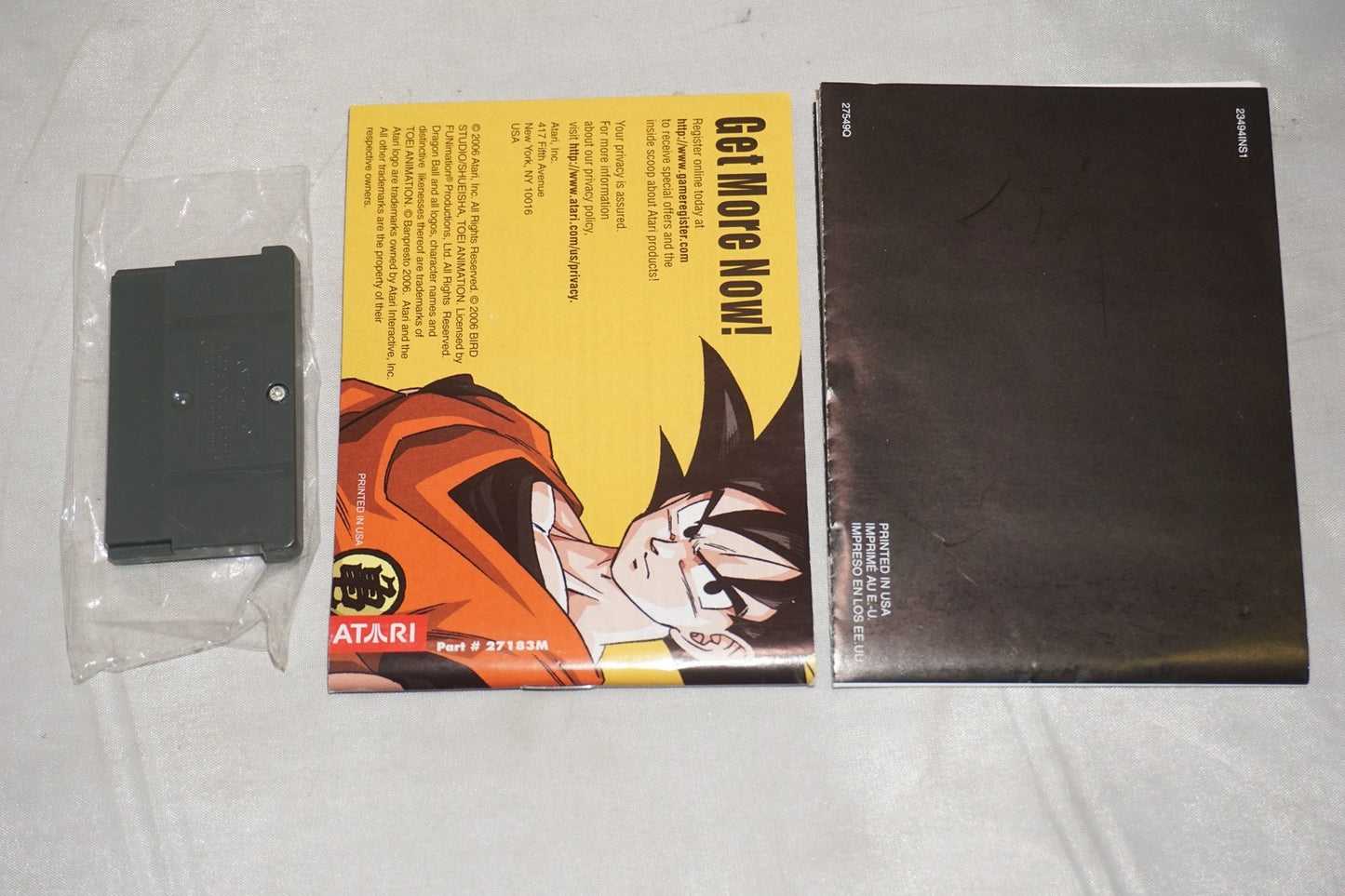 Dragonball Advanced Adventure (Gameboy Advance GBA) Complete CIB Authentic