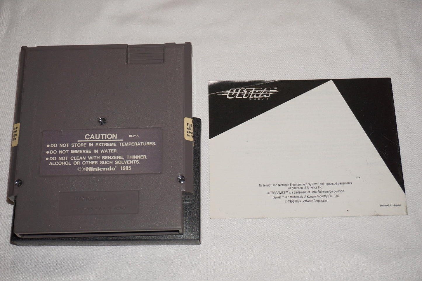 Gyruss (Nintendo NES) Complete in Box CIB