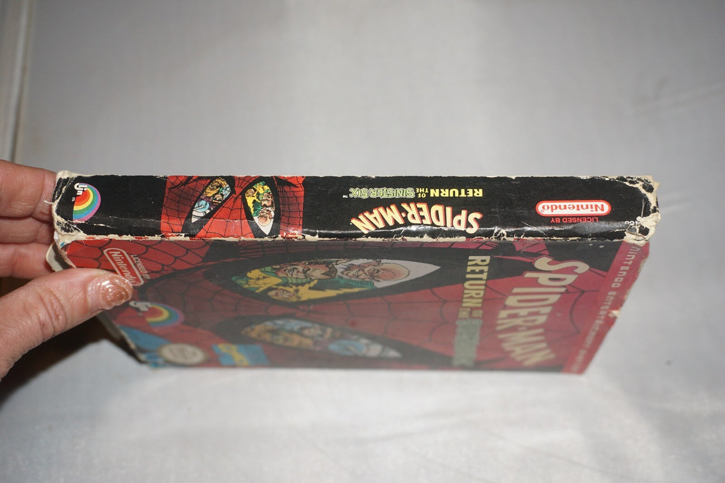 Spider-Man Return Of Sinister Six (Nintendo NES) Complete in Box CIB