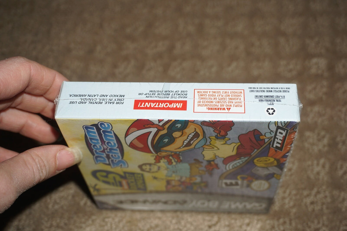 Rocket Power Dream Scheme (Nintendo Gameboy Boy Advance GBA) NEW Sealed