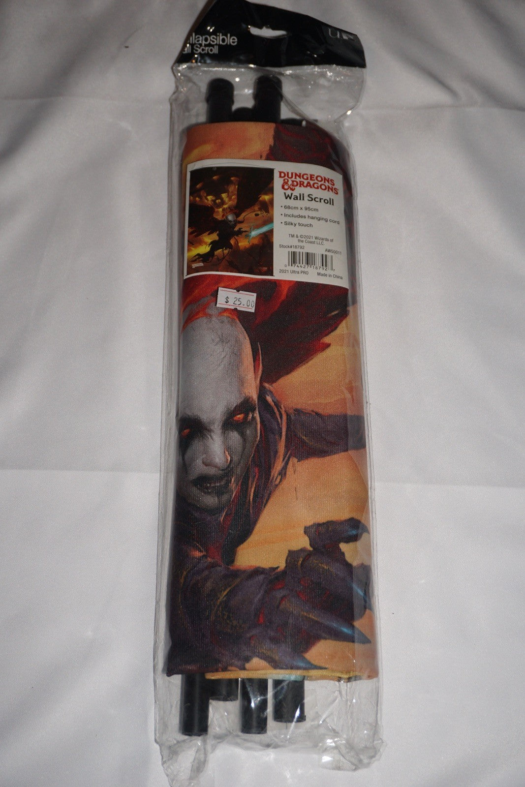 D&D Baldur's Gate Descent Into Avernus 18792 Wall Scroll NEW