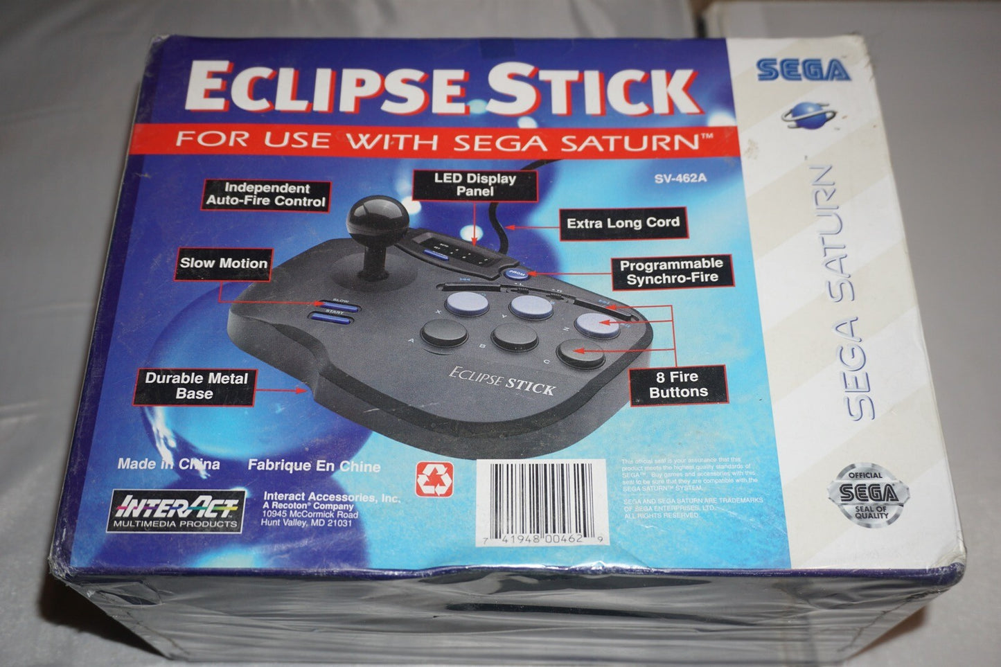 Eclipse Stick (Sega Saturn) NEW Sealed