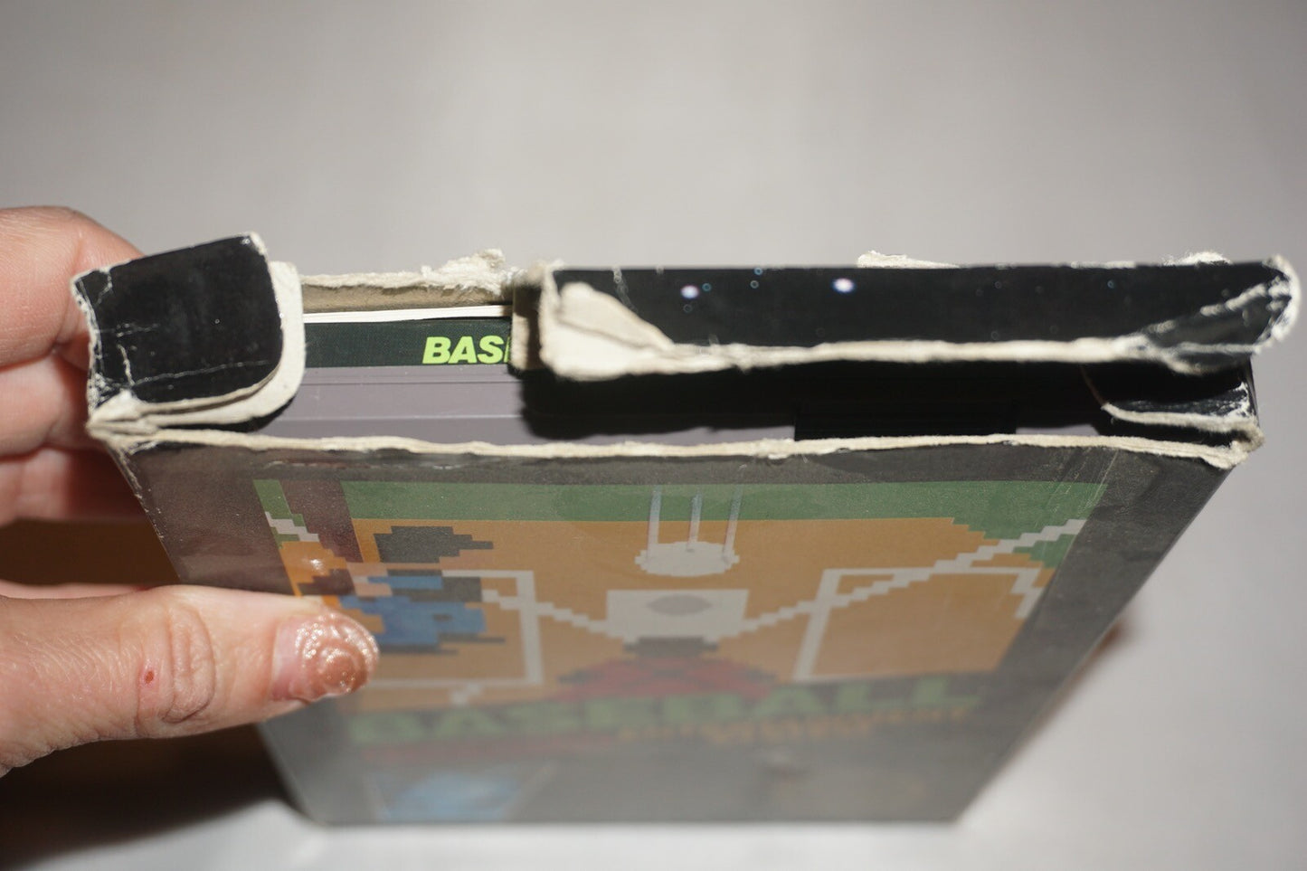 Baseball HANGTAB (Nintendo NES) Complete in Box CIB #2