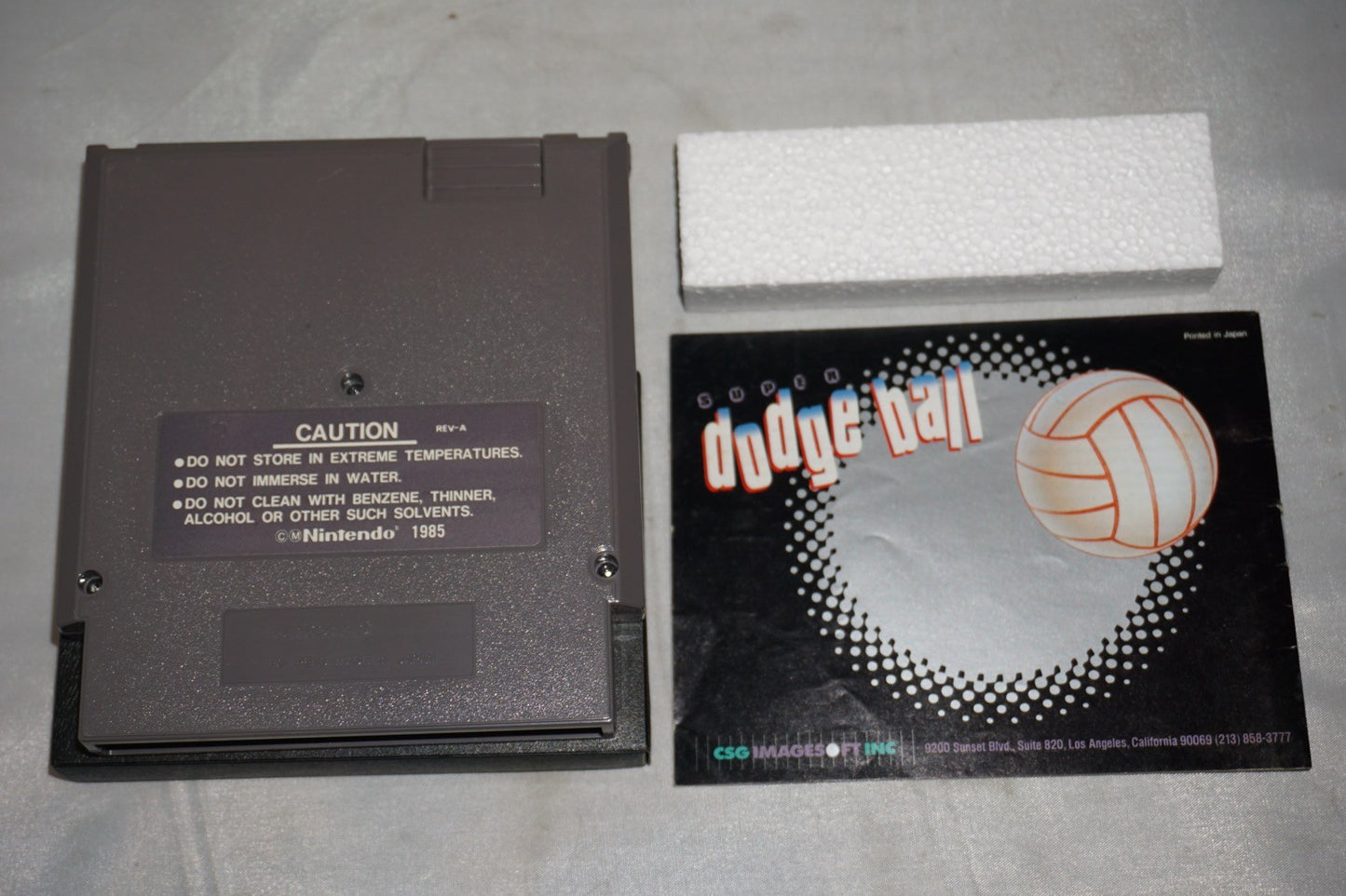 Super Dodge Ball (Nintendo NES) Complete in Box CIB