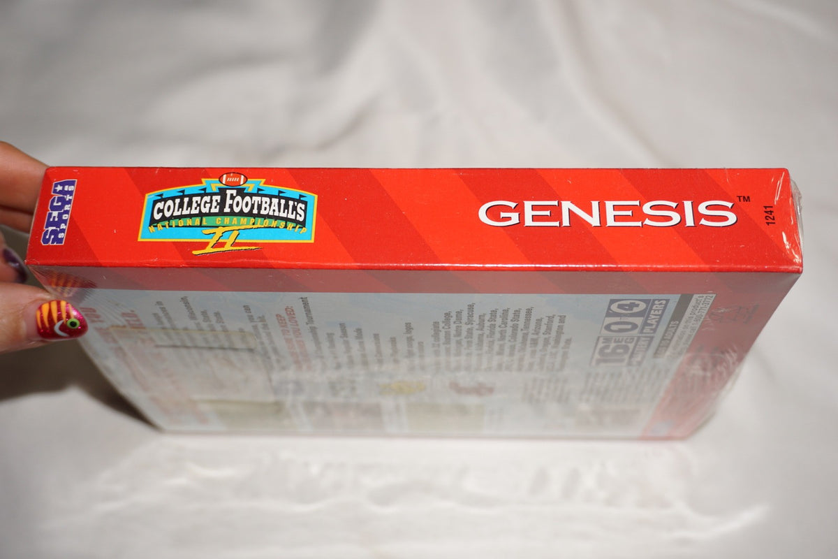 College Football's National Championship II 2 (Sega Genesis) NEW Sealed in Box