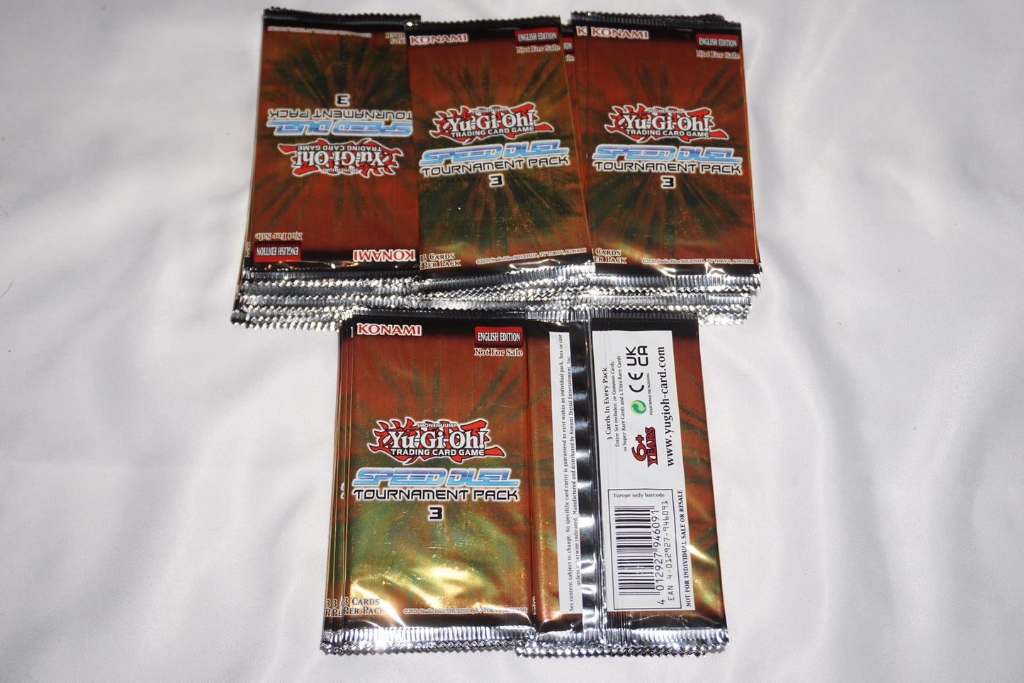 Yu Gi Oh Speed Duel Tournament Pack 3 x49 Lot NEW Sealed
