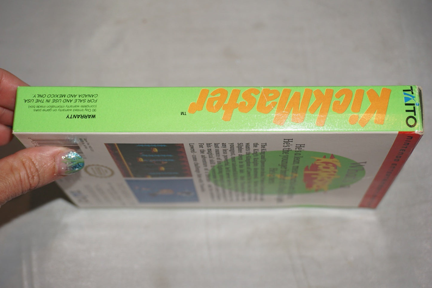 Kickmaster (Nintendo NES) Complete in Box CIB