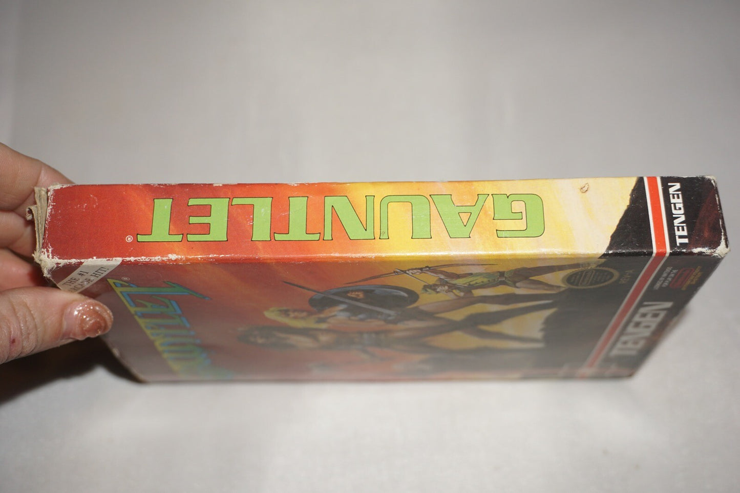 Gauntlet Grey (Nintendo NES) Complete in Box CIB #2
