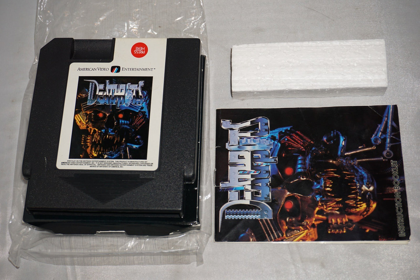 Deathbots (Nintendo NES) Complete in Box CIB