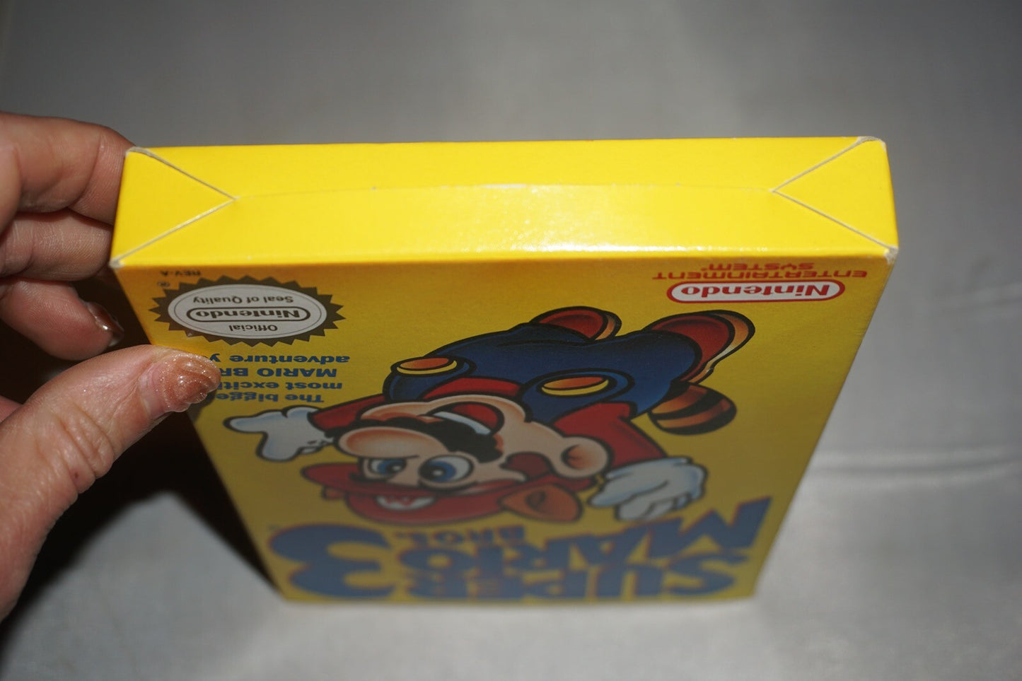 Super Mario Bros 3 (Nintendo NES) Complete in Box CIB Near Mint #2