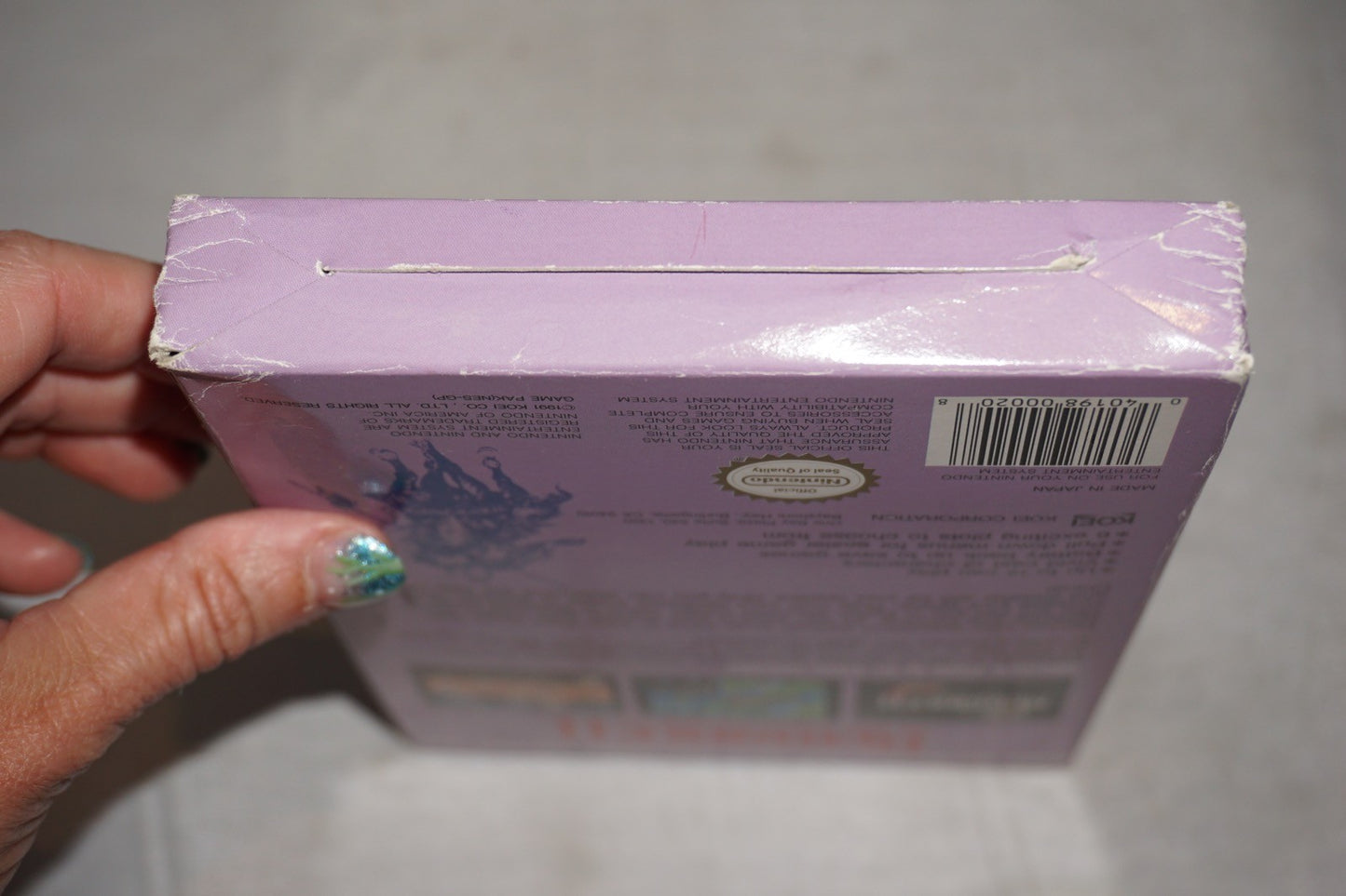 Romance of the Three Kingdoms II 2 (Nintendo NES) Complete in Box CIB