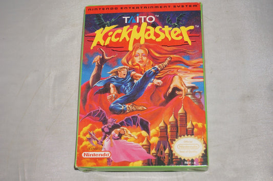 Kickmaster (Nintendo NES) Complete in Box CIB