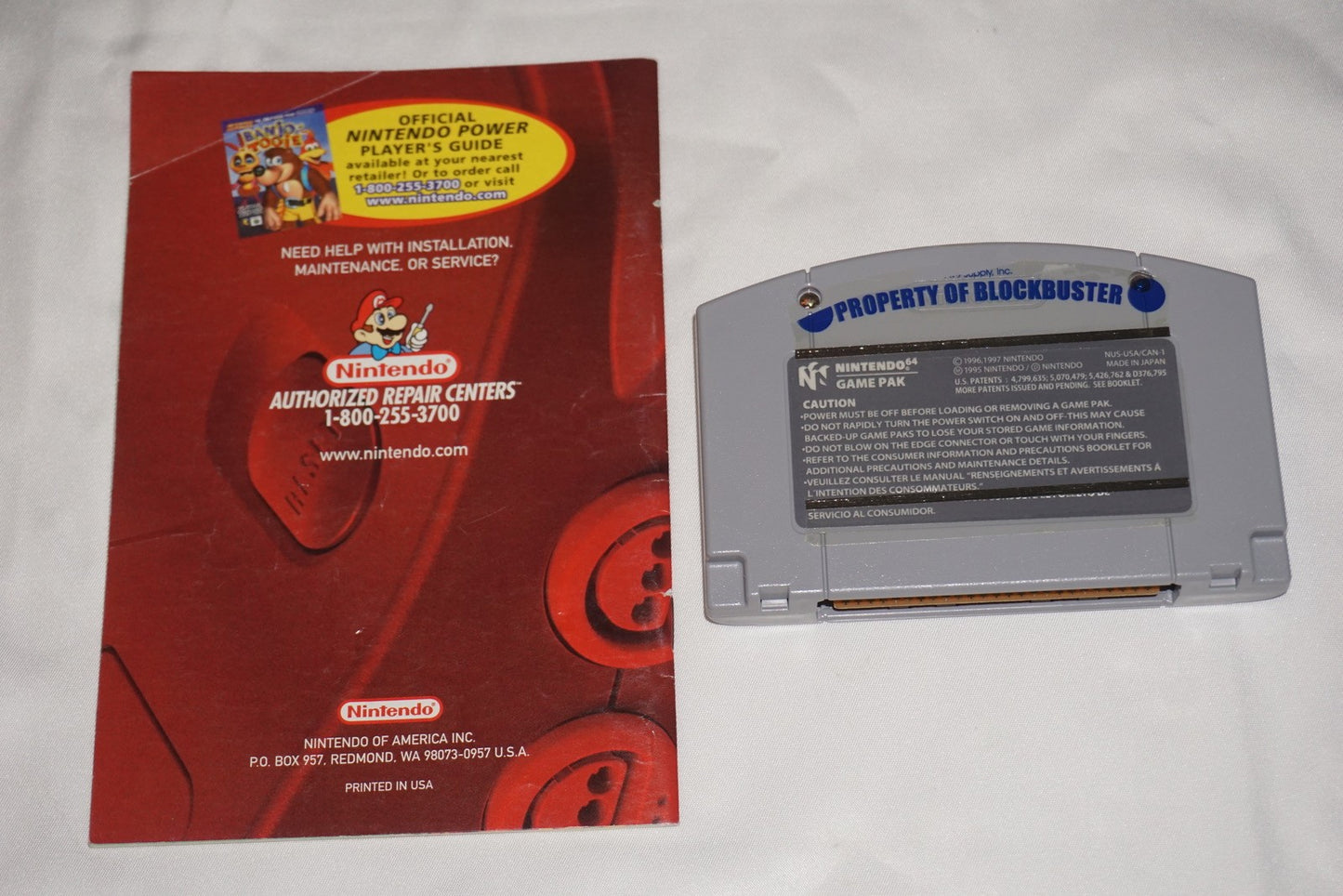 Banjo Tooie (Nintendo 64 N64) Complete in Box CIB Authentic