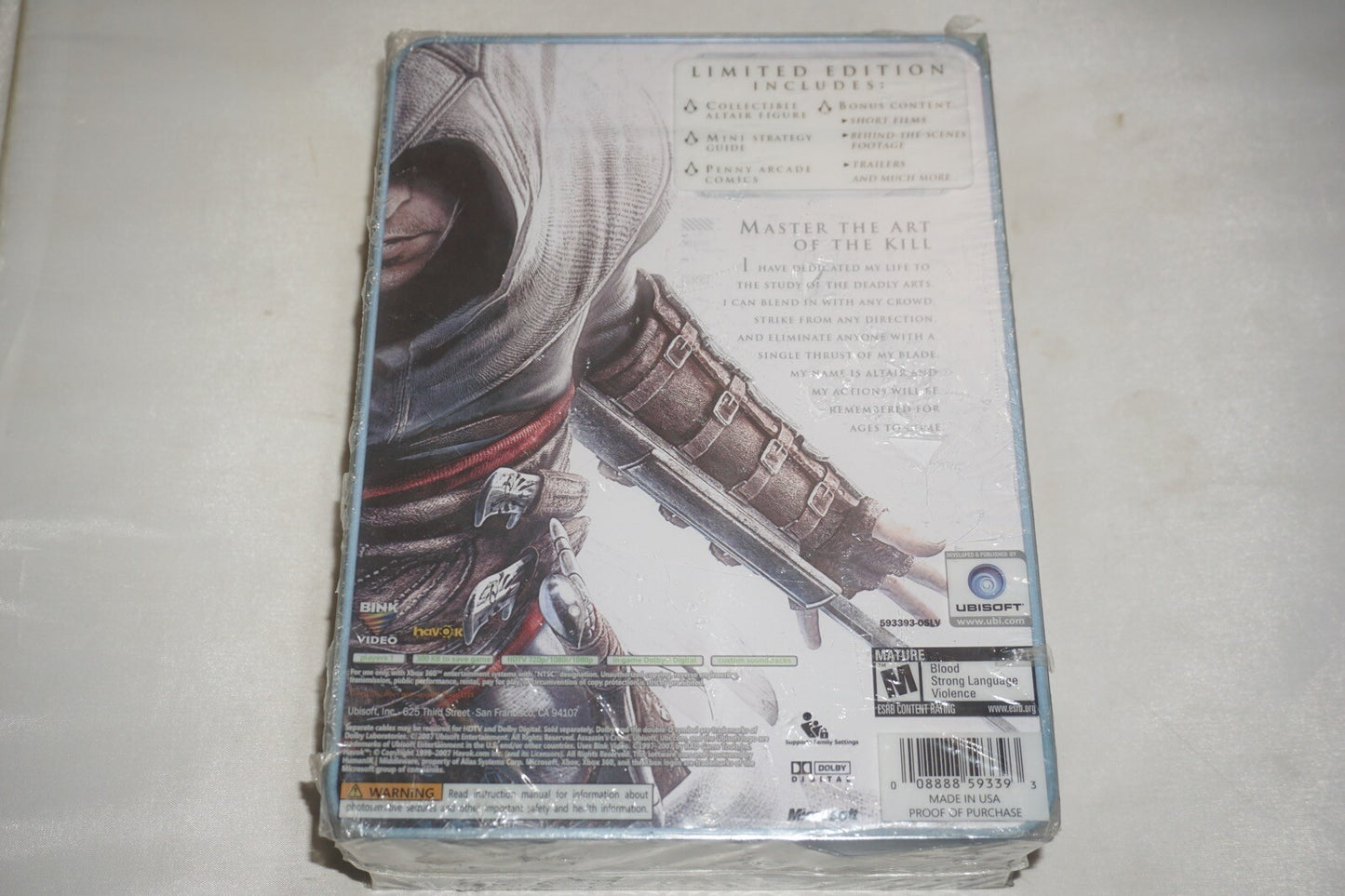 Assassin's Creed Limited (Microsoft Xbox 360) NEW Sealed
