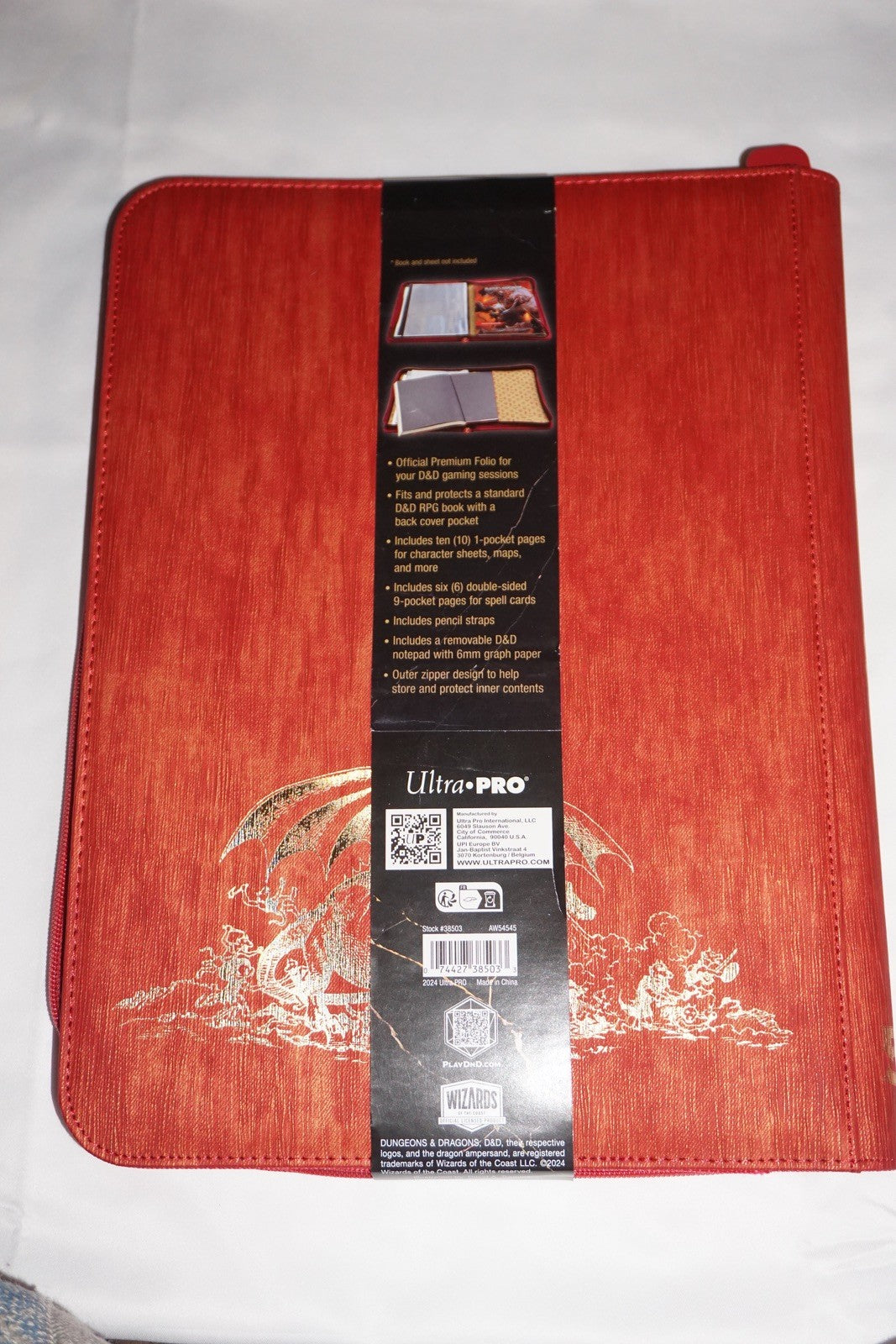 Ultra Pro D&D 50th Anniversary Premium Book Cover & Character Folio
