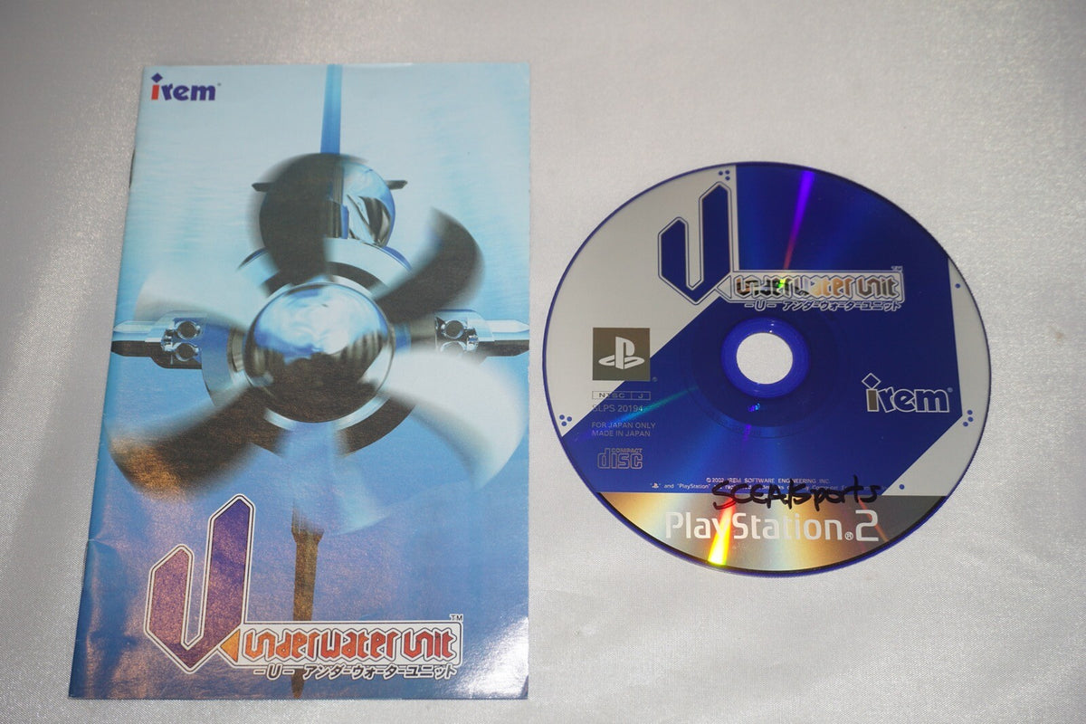 Underwater Unit (Sony Playstation 2 ps2) w/ Manual JAPAN