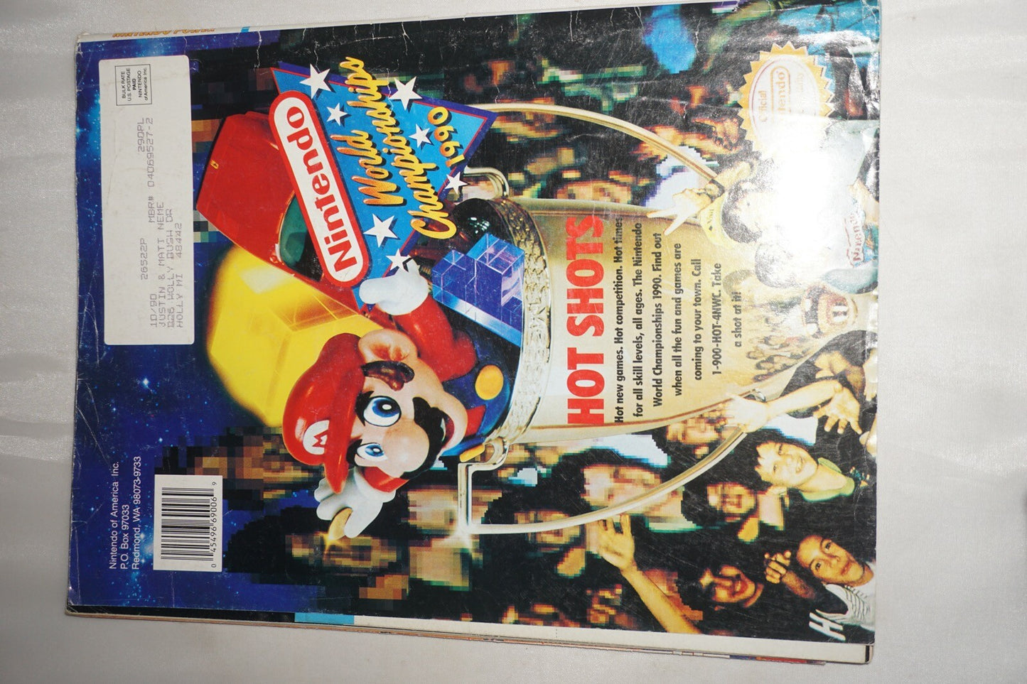 May/June 1990 Super Contra Nintendo Power Magazine #9 Map