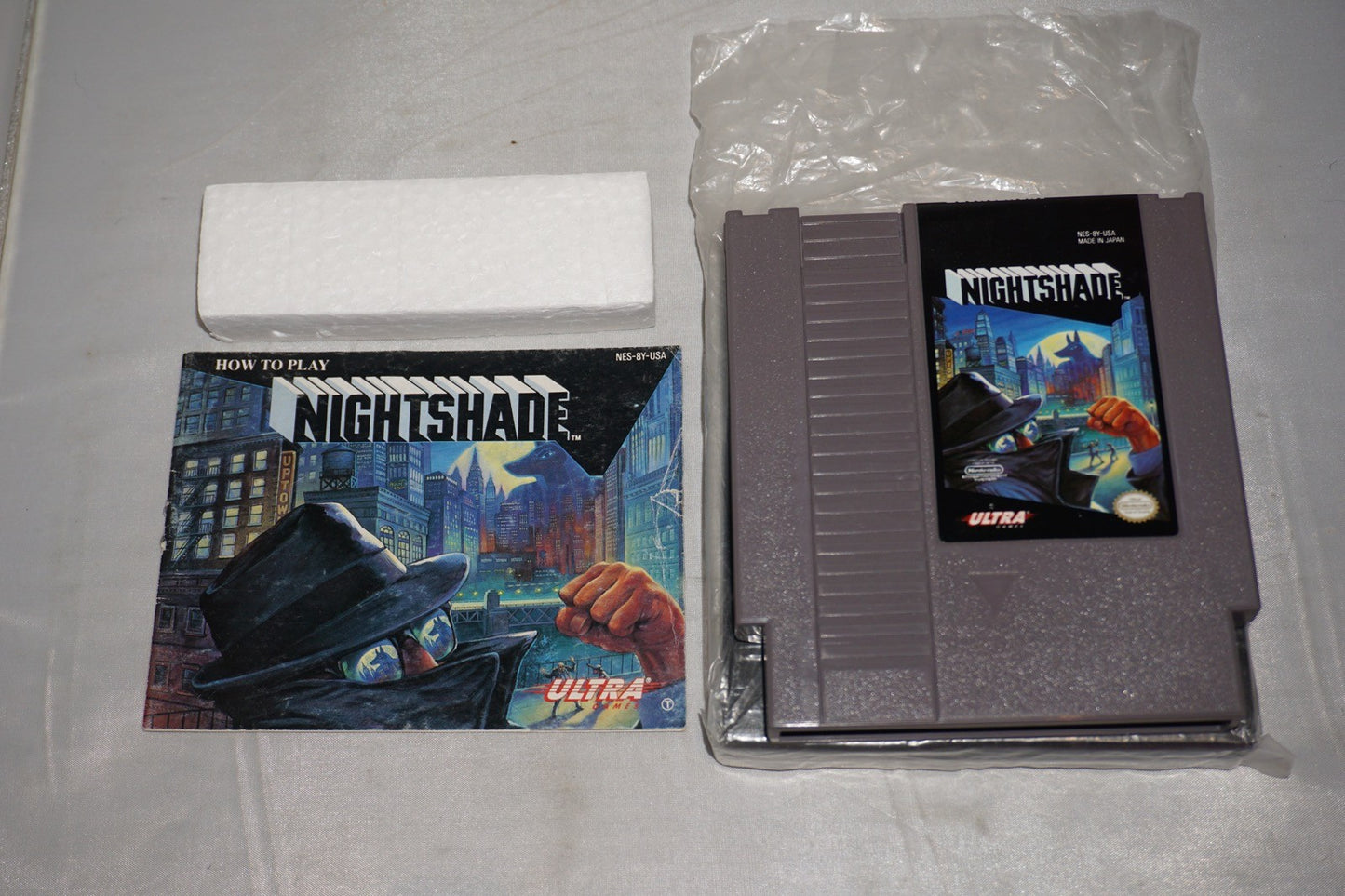 Nightshade (Nintendo NES) Complete in Box CIB