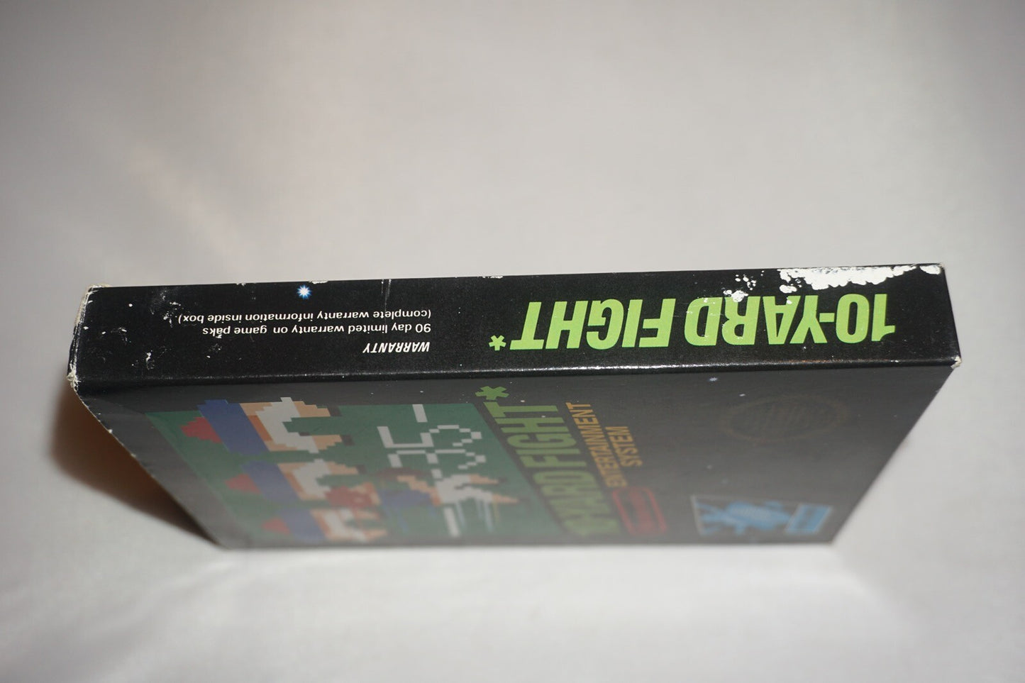 10 Yard Fight HANGTAB No Code (Nintendo NES) Complete in Box CIB #2