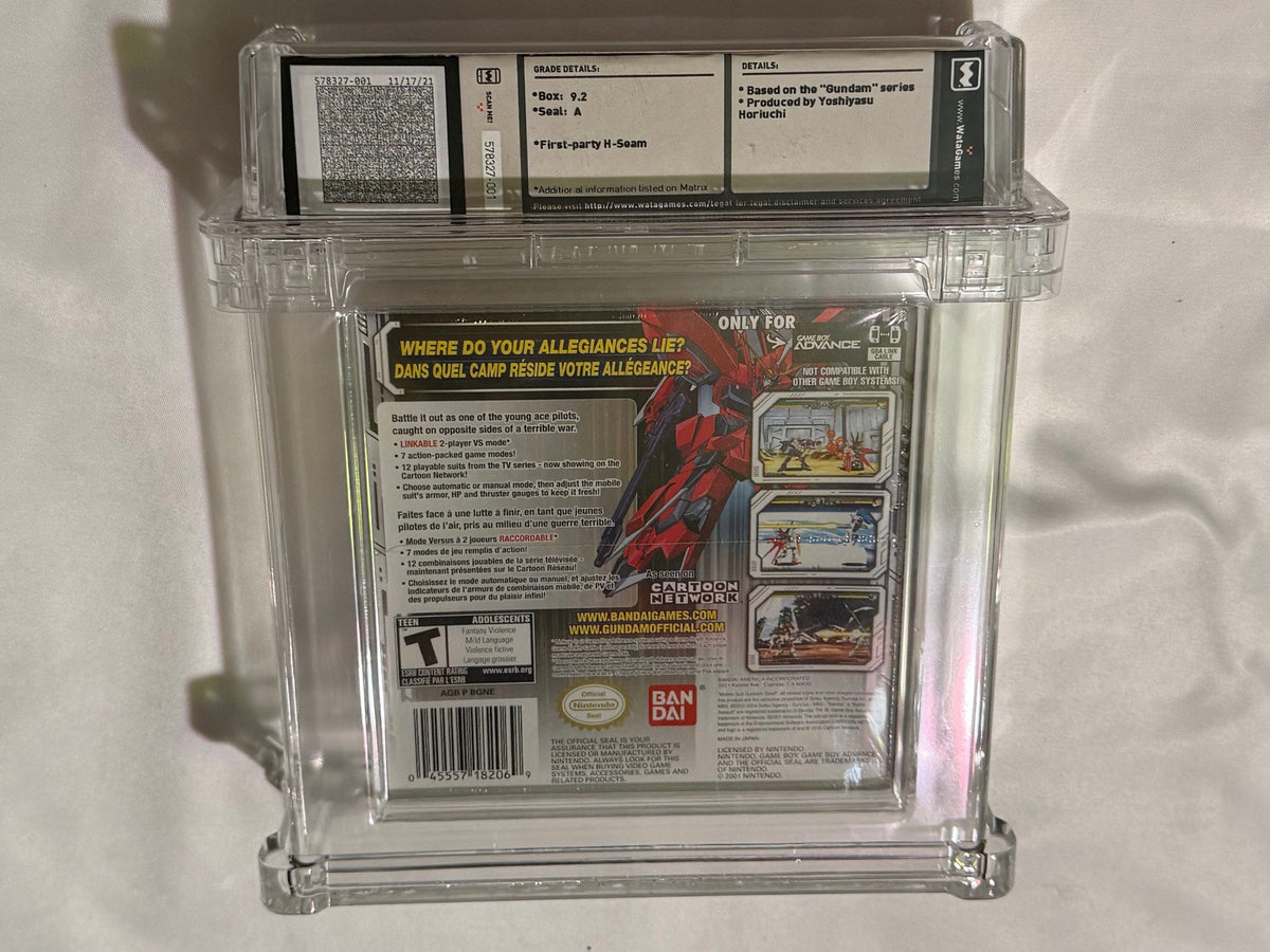 Mobile Suit Gundam Seed Battle Assault (Game Boy Advance GBA) NEW WATA 9.2 A