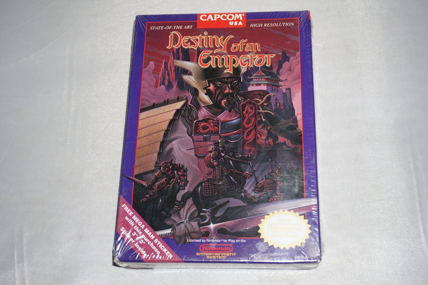 Destiny Of An Emperor (Nintendo NES) NEW Factory Sealed
