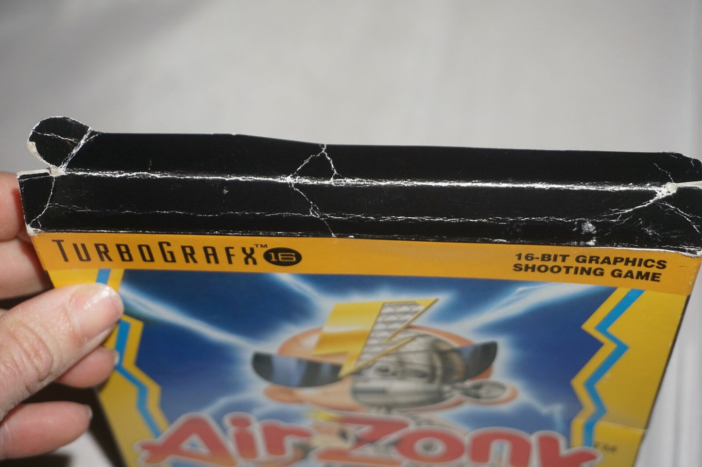 Air Zonk (Turbo Grafx 16 tg16) Complete in Box CIB Turbografx