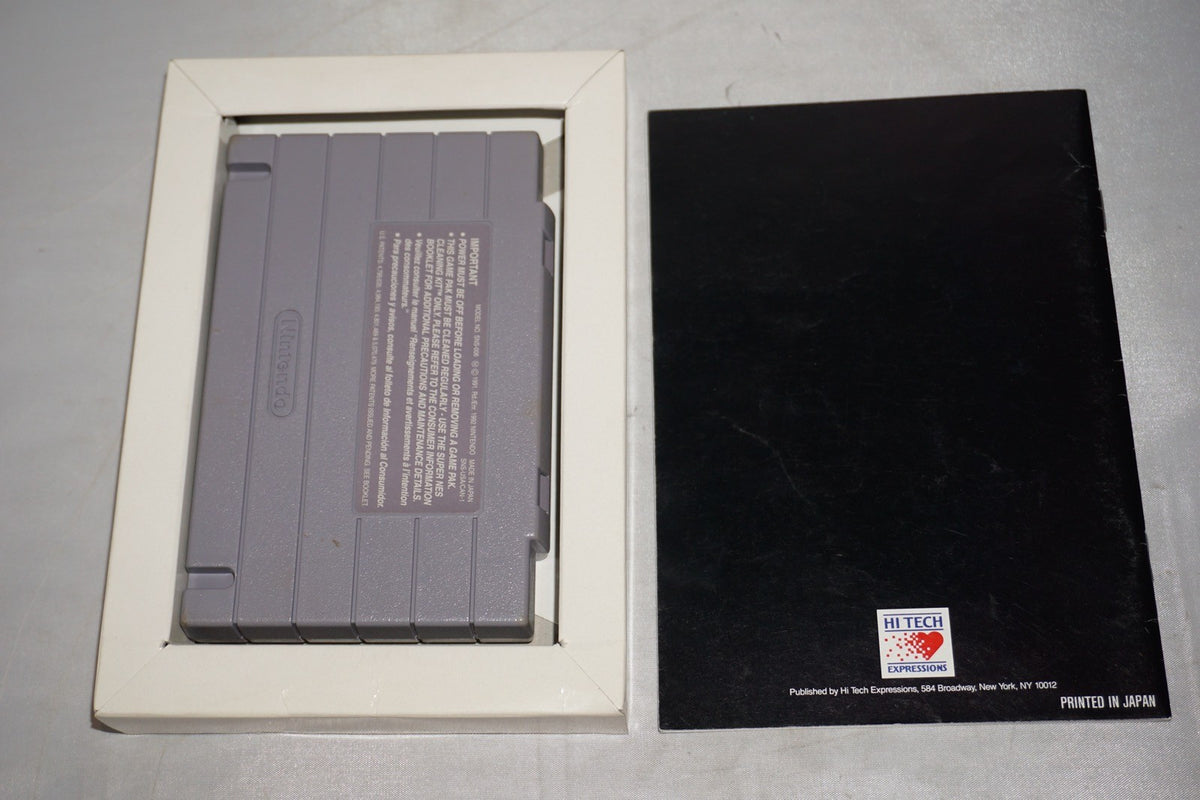Harley's Humongous Adventure (Super Nintendo SNES) Complete in Box CIB