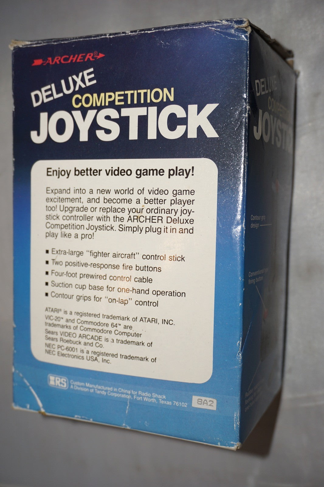 Archer Deluxe Competition Joystick (Atari 2600 Sears Commodore) with Box