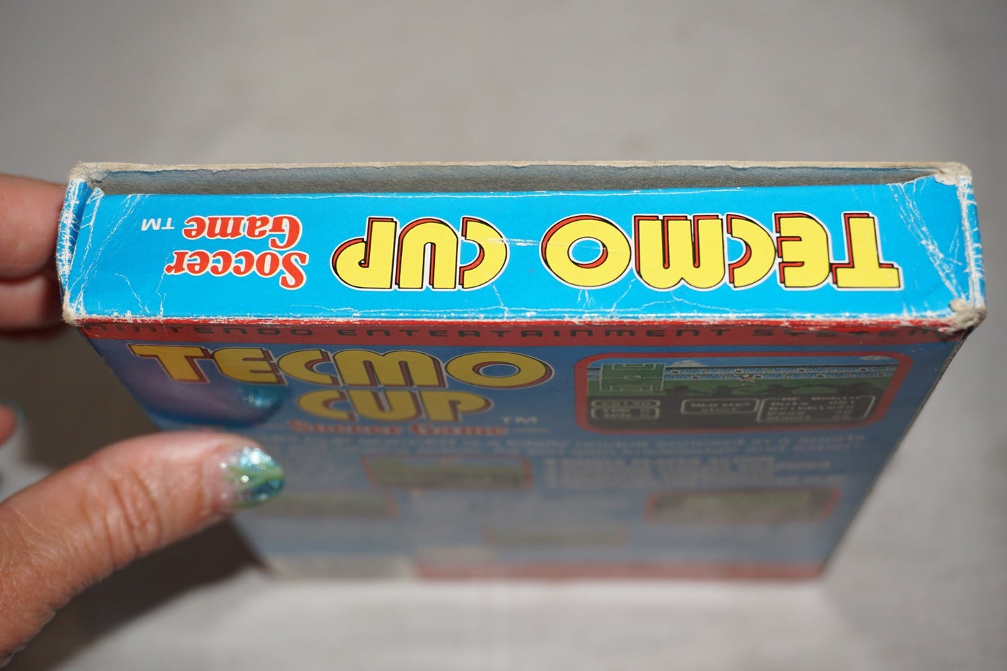 Tecmo Cup (Nintendo NES) with Box No Manual