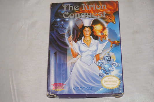 Krion Conquest (Nintendo NES) Complete in Box CIB