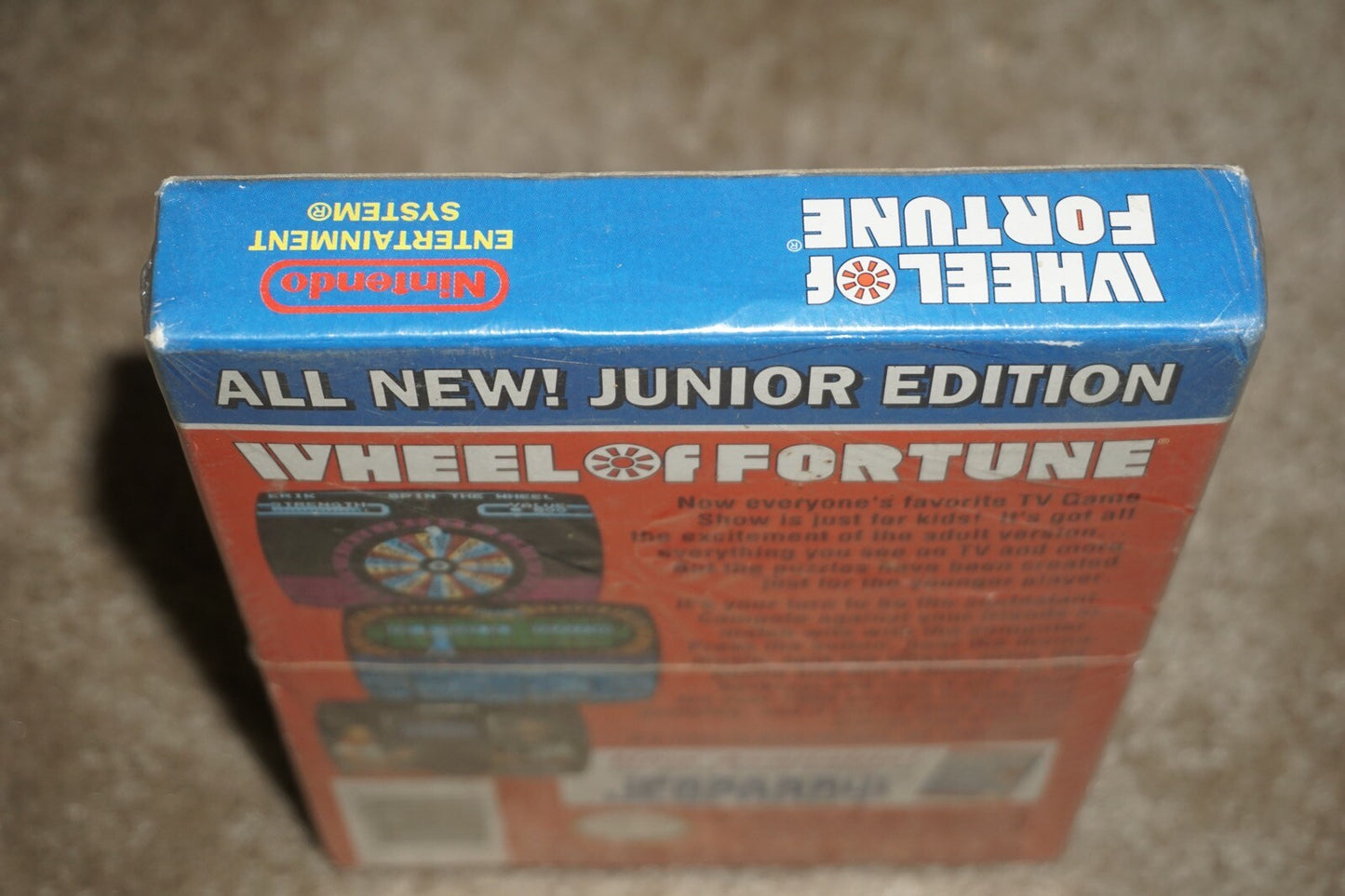 Wheel Of Fortune Junior Edition (Nintendo NES) NEW Factory Sealed