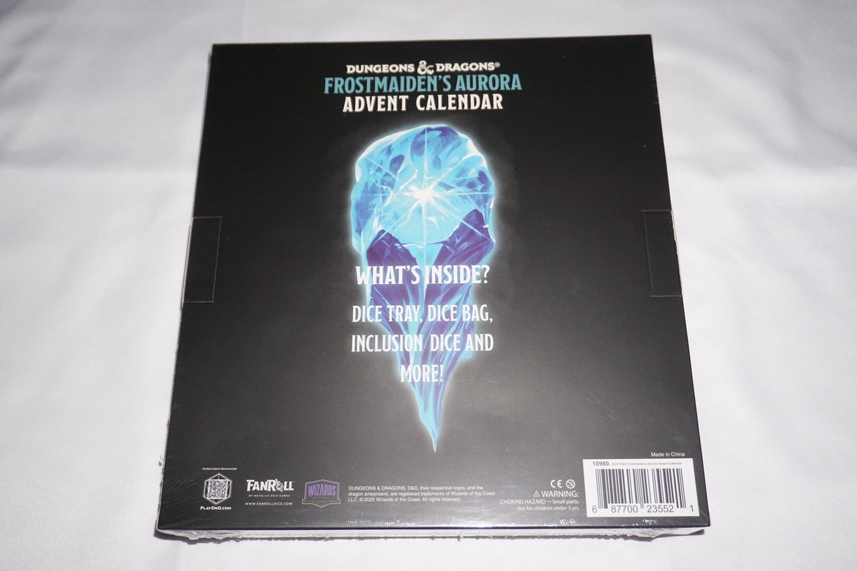 Frostmaiden's Aurora Advent Calendar Dungeons & Dragons D&D NEW Sealed