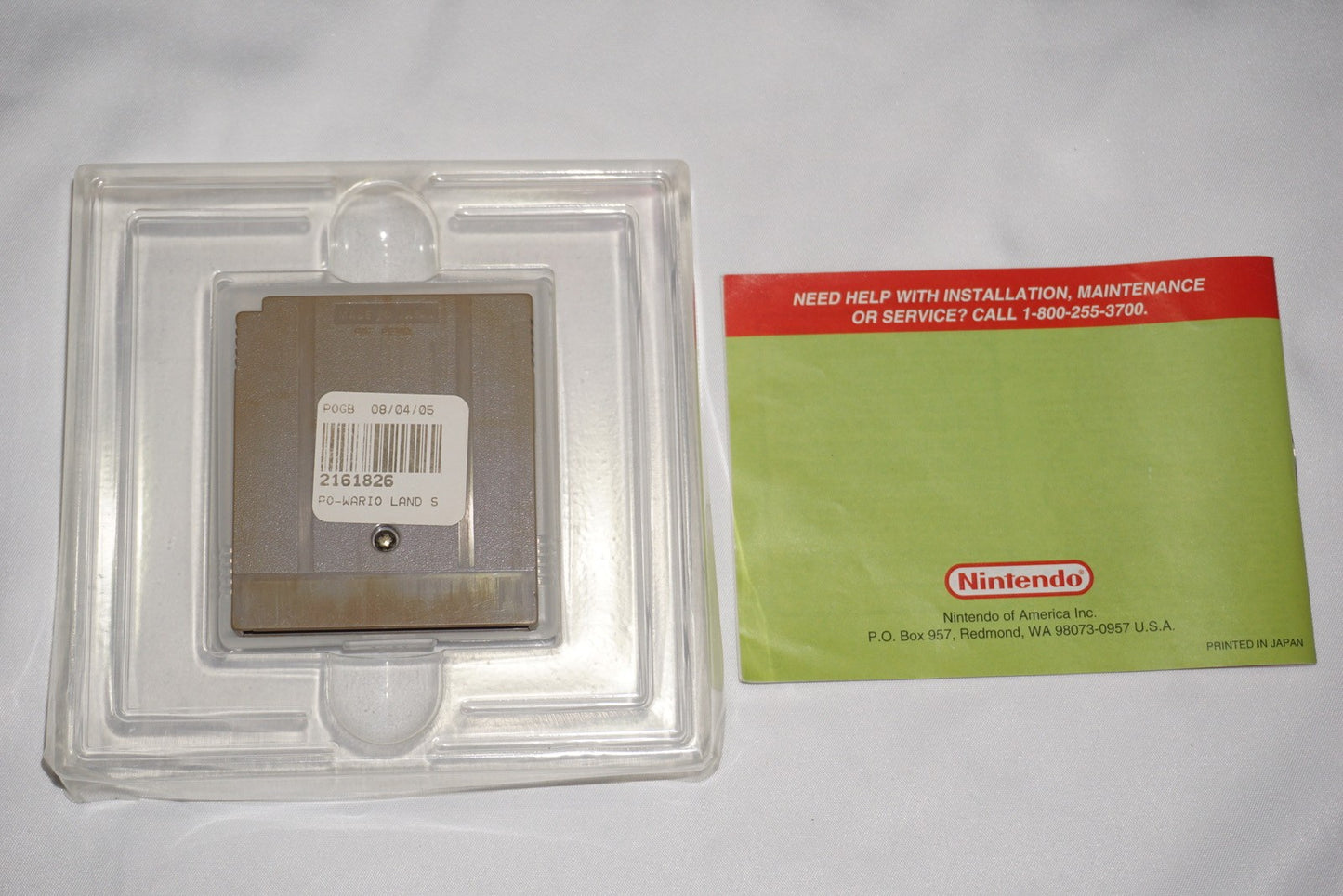Wario Land Super Mario 3 (Gameboy Game Boy GB) Complete CIB