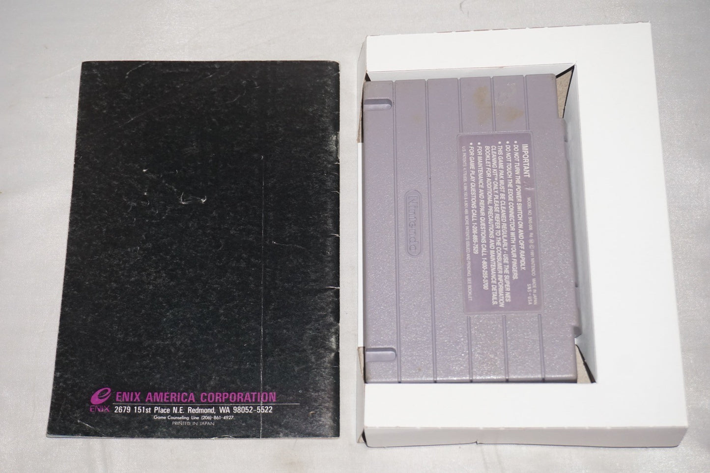 Actraiser 1 (Super Nintendo SNES) Complete in Box CIB