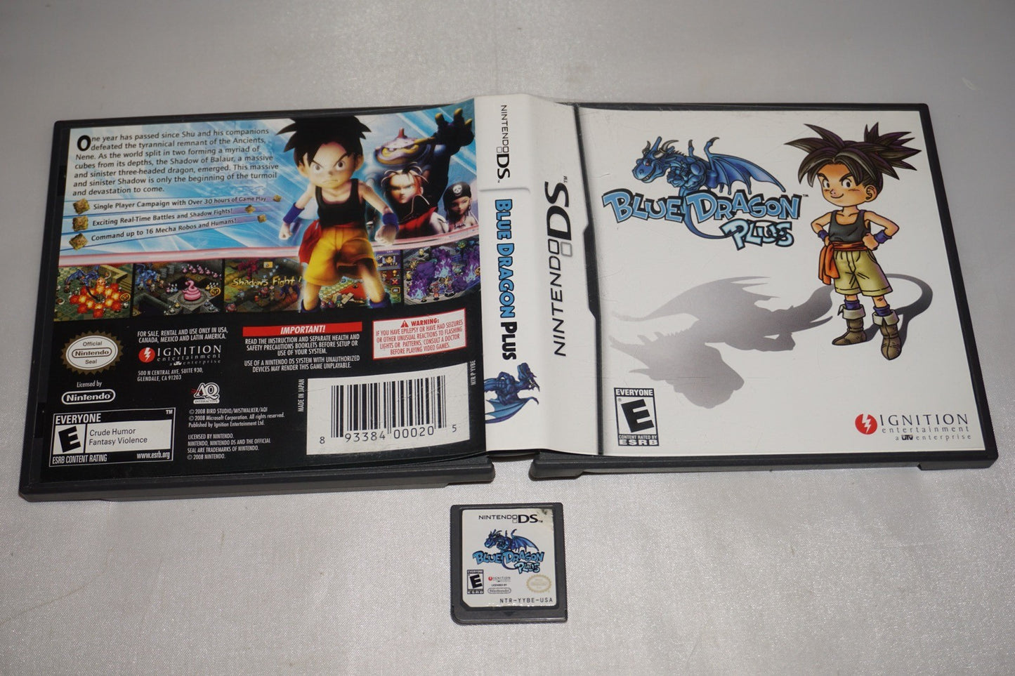 Blue Dragon Plus (Nintendo DS) with Case