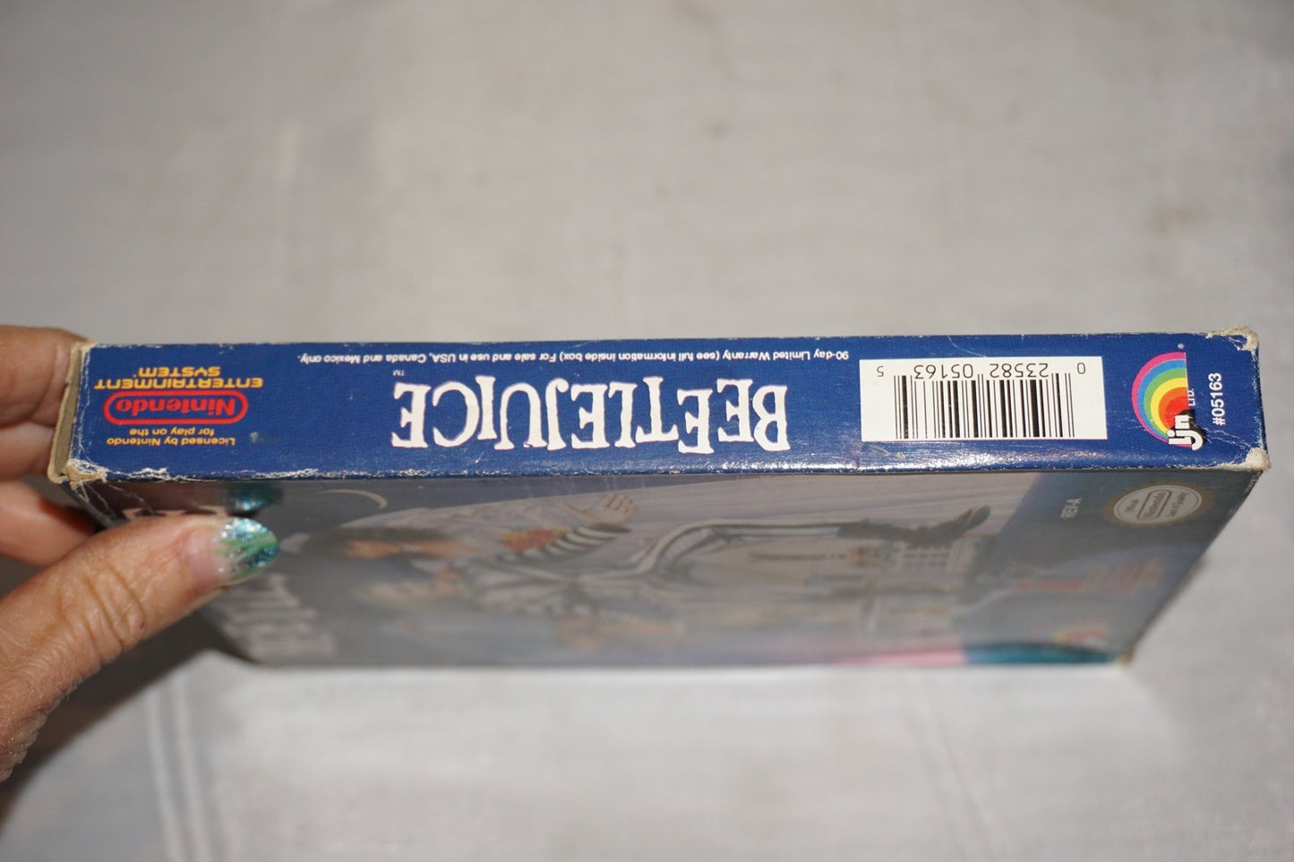Beetlejuice (Nintendo NES) Complete in Box CIB