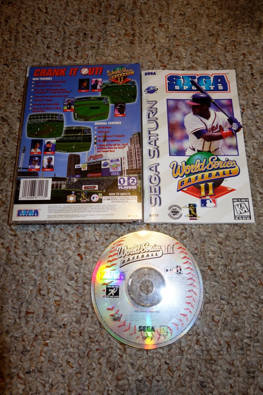 World Series Baseball II 2 (Sega Saturn, 1996) Complete